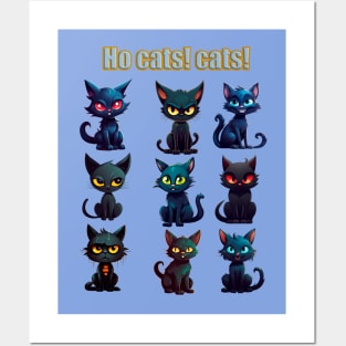 Eight Cool Cats Posters and Art